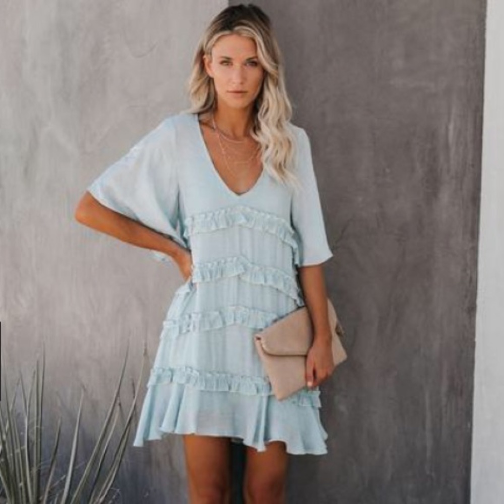 Ruffle dress